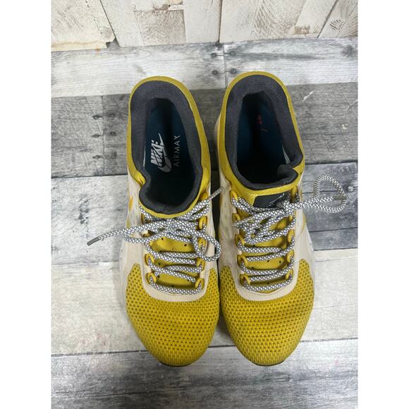 Nike Air Max Zero QS Yellow Vivid Sulfur Tinker Hatfield 789695-100 - Picture 7 of 9